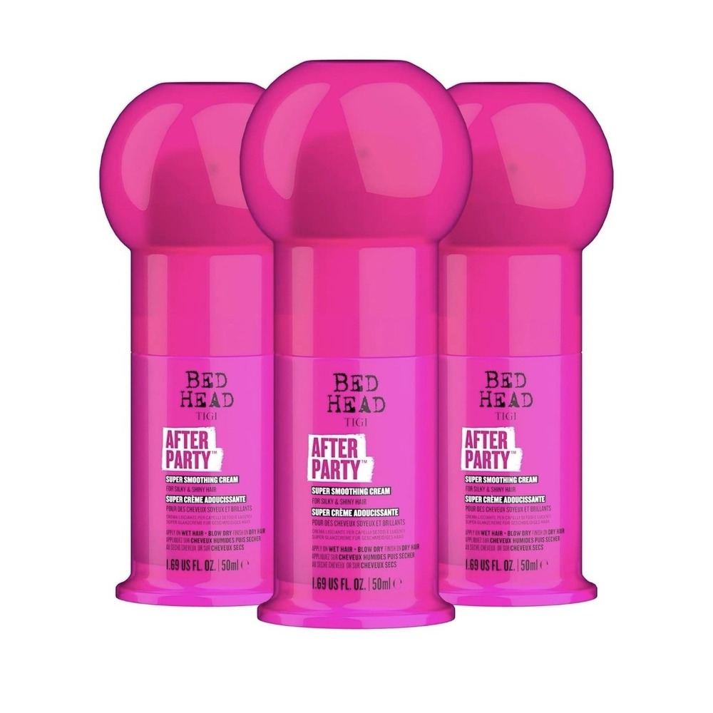 TIGI Bed Head After Party Smoothing Cream, 1.69 fl oz - (3 Pack Set)